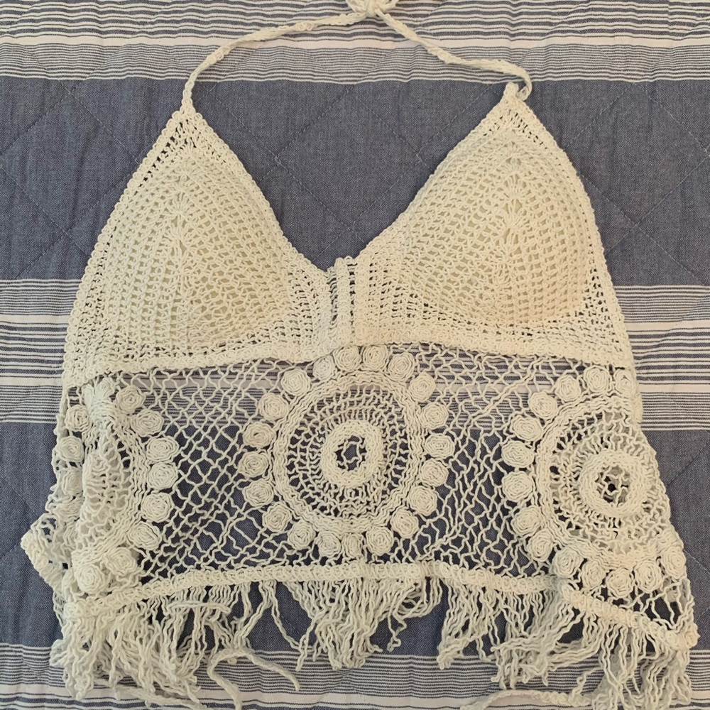 Halter crochet top ✨